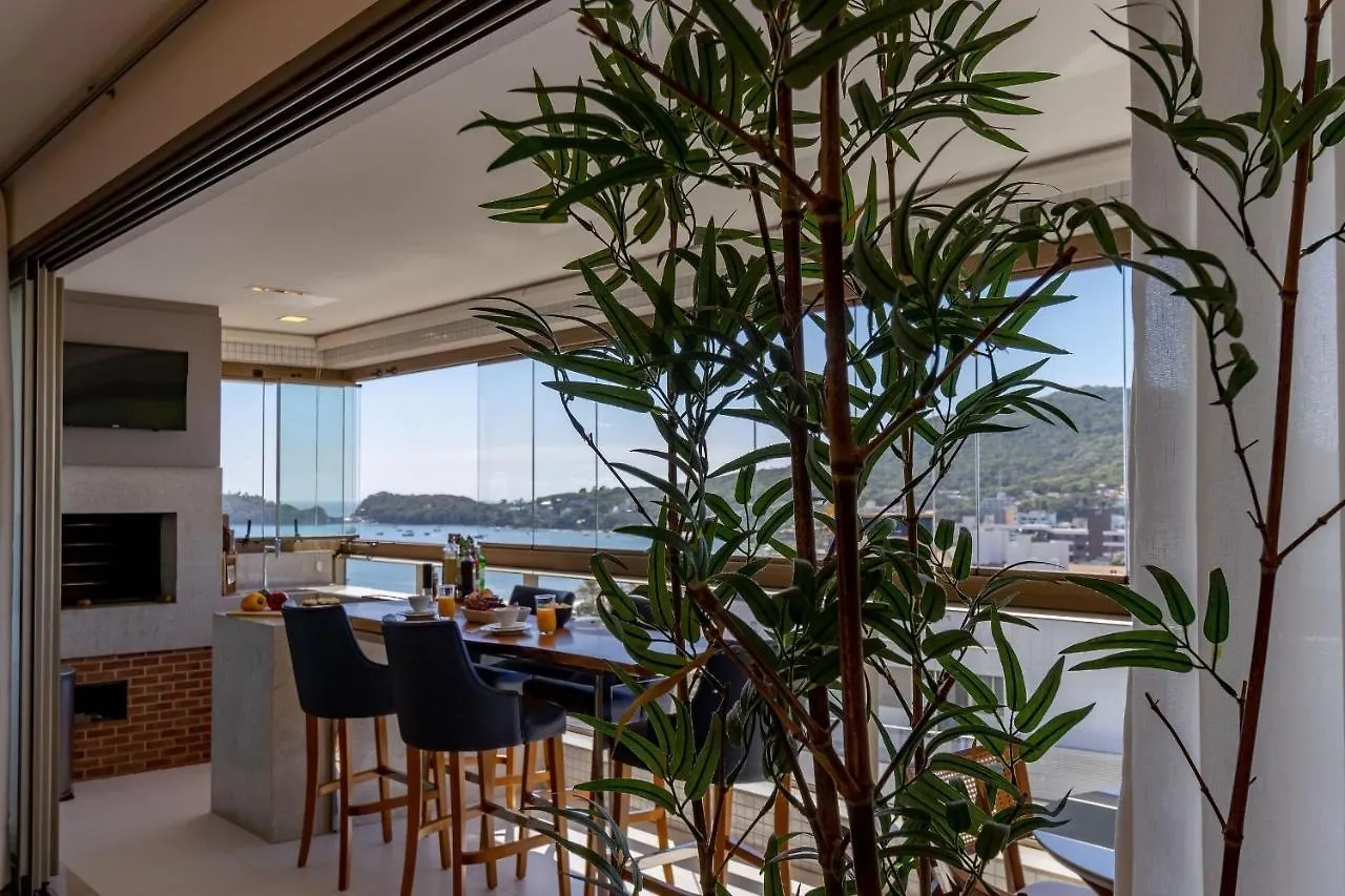 Apartamento Com Vista Mar Em Condominio De Luxo Bombinhas 0*,  Brazil